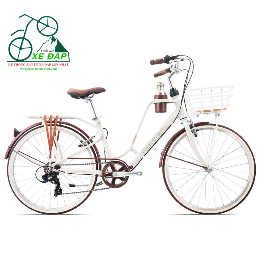 XE ĐẠP ĐƯỜNG PHỐ TOURING MOMENTUM INEED LATTE 26 – BÁNH 26 INCH – 2021